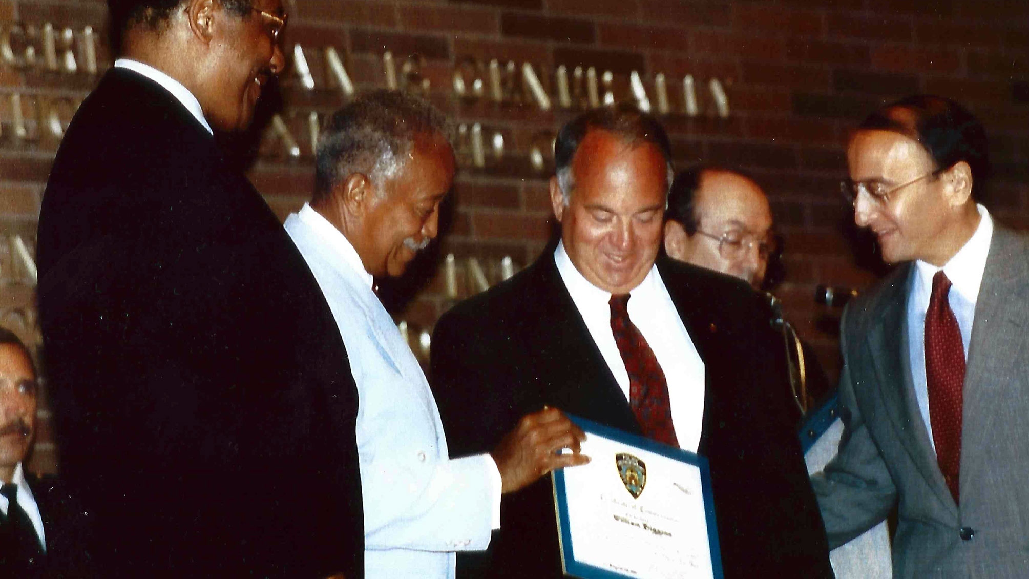 NYPD Civilian Commendation Award Ceremony
