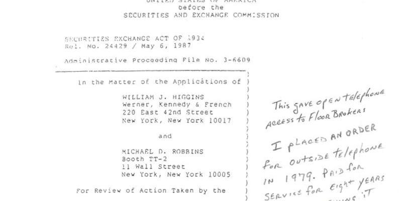 UNITED STATES Of AMERICA before the SECURITIES AND EXCHANGE COMMISSION